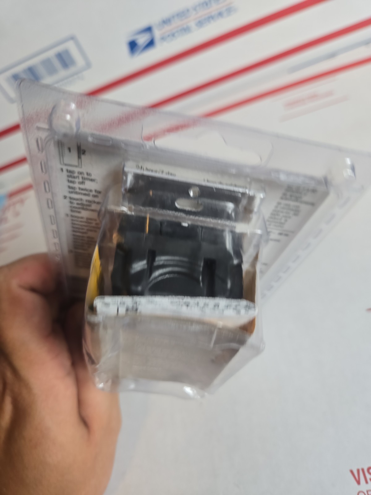 LUTRON Countdown Timer Switch 3 amp 600 watt Fan/Light Single Pole 5-60 Minutes