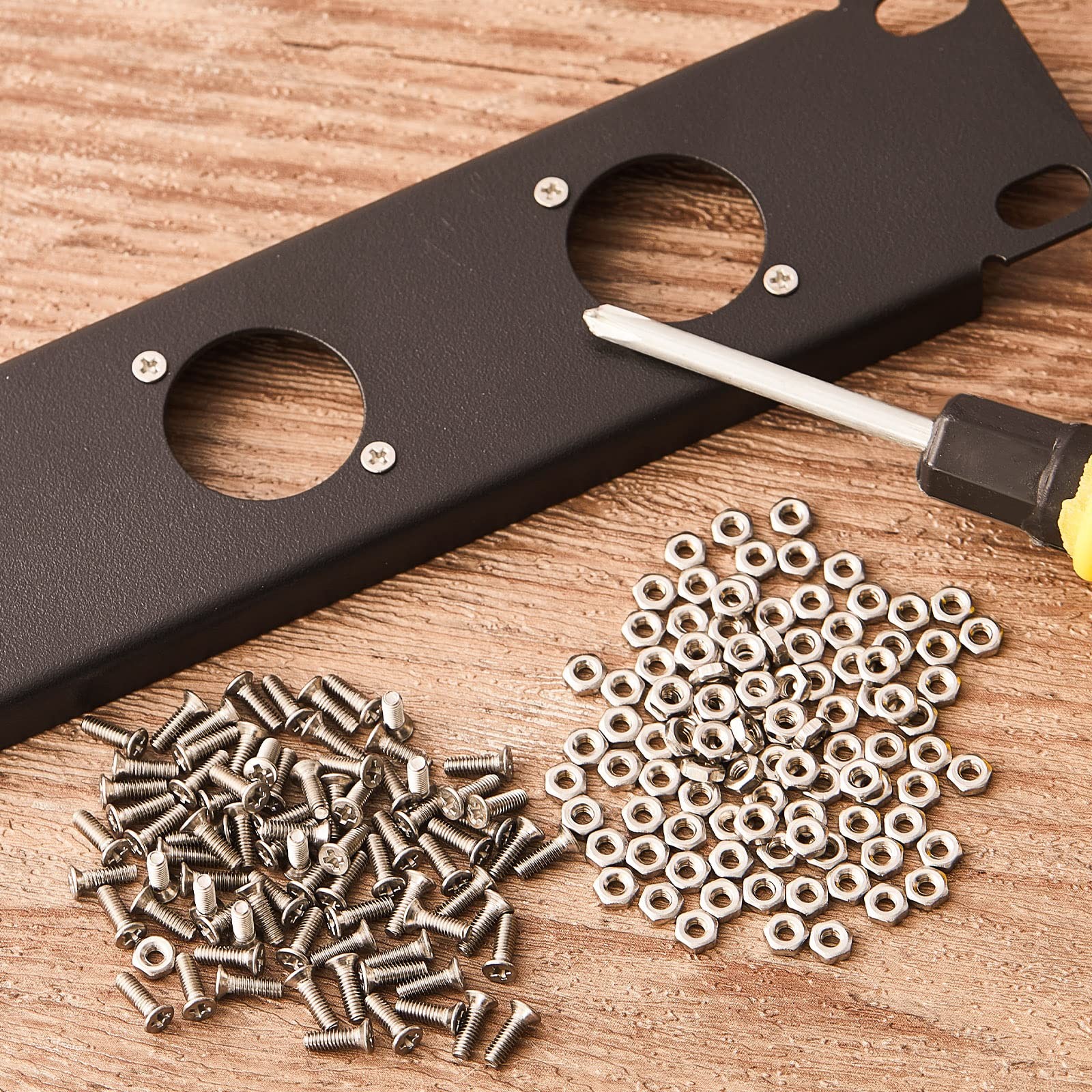 50 Pieces D Series Panel Screws And Nut Kit Panel Mount Connector M2.5 X 8 Mm Sc