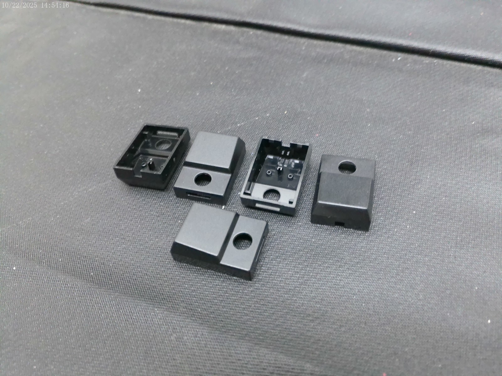 EAO 96-902.0 BLACK SWITCH COVER – LOT OF 5 PIECES – FAST SHIPPING