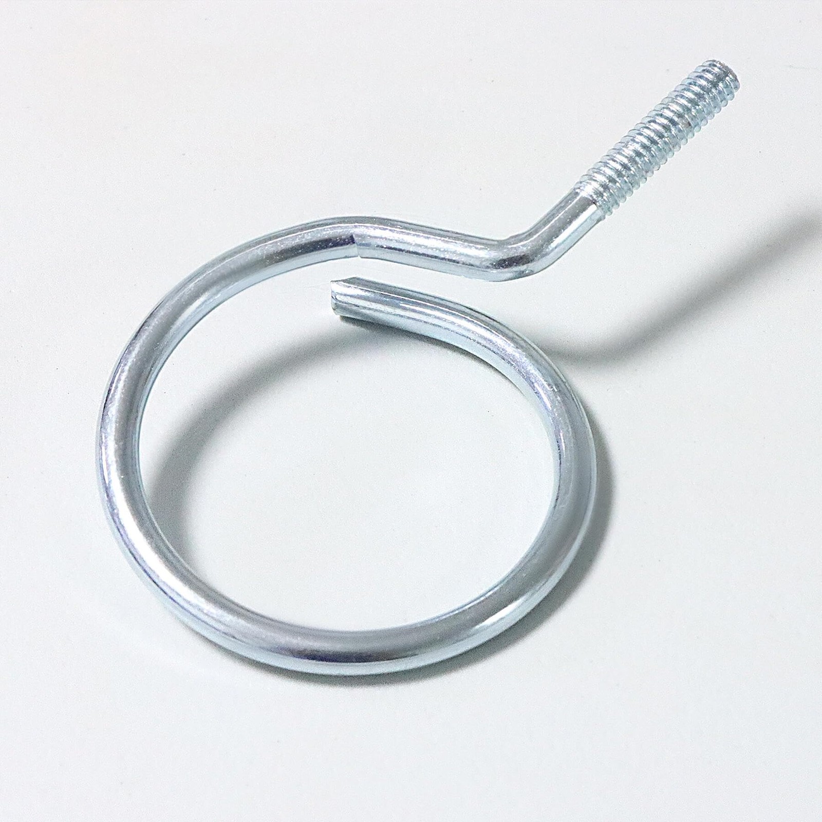 NIDAYE 1/4″-20 Machine Threaded Bridle Rings, 2″ Diameter 2 inch, Silver