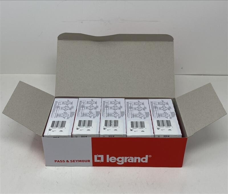 Legrand-Pass & Seymour 26352W Heavy-Duty (10 Pack)