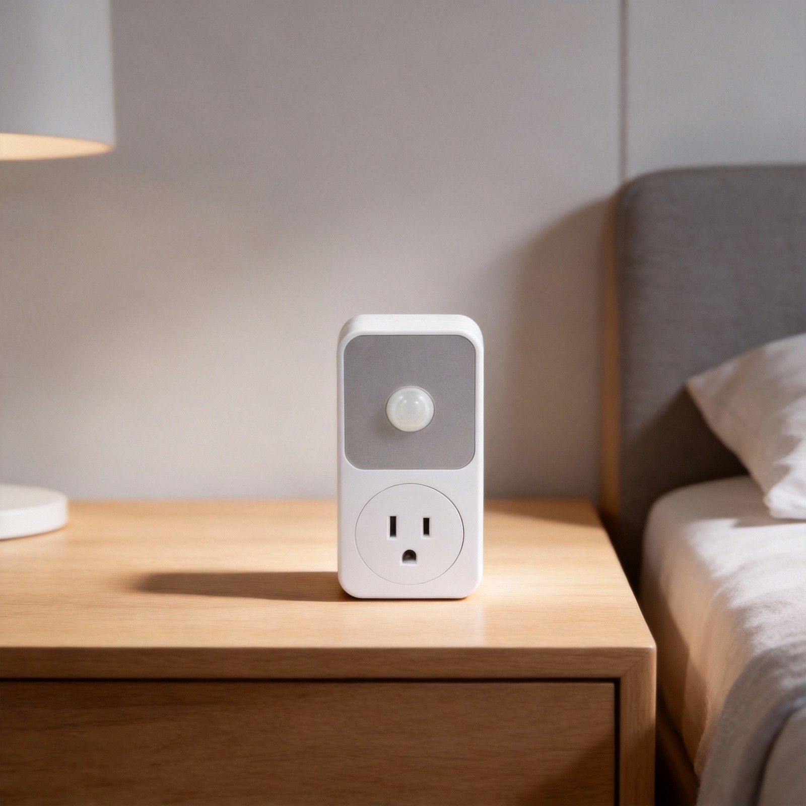 1800W PIR Sensor Power Socket Switch for Living Room and Garage Lights