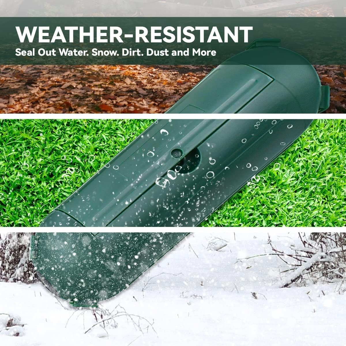 Outdoor Extension Cord Cover Waterproof Seal, Extension Cord Protector Connector