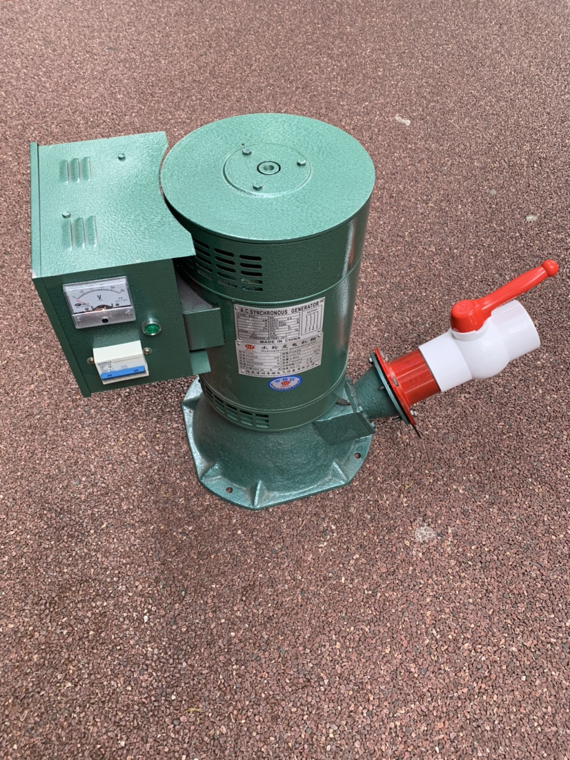 10000W 220V Water Hydroelectric Pelton Turbine Low RPM Single-phase AC Generator