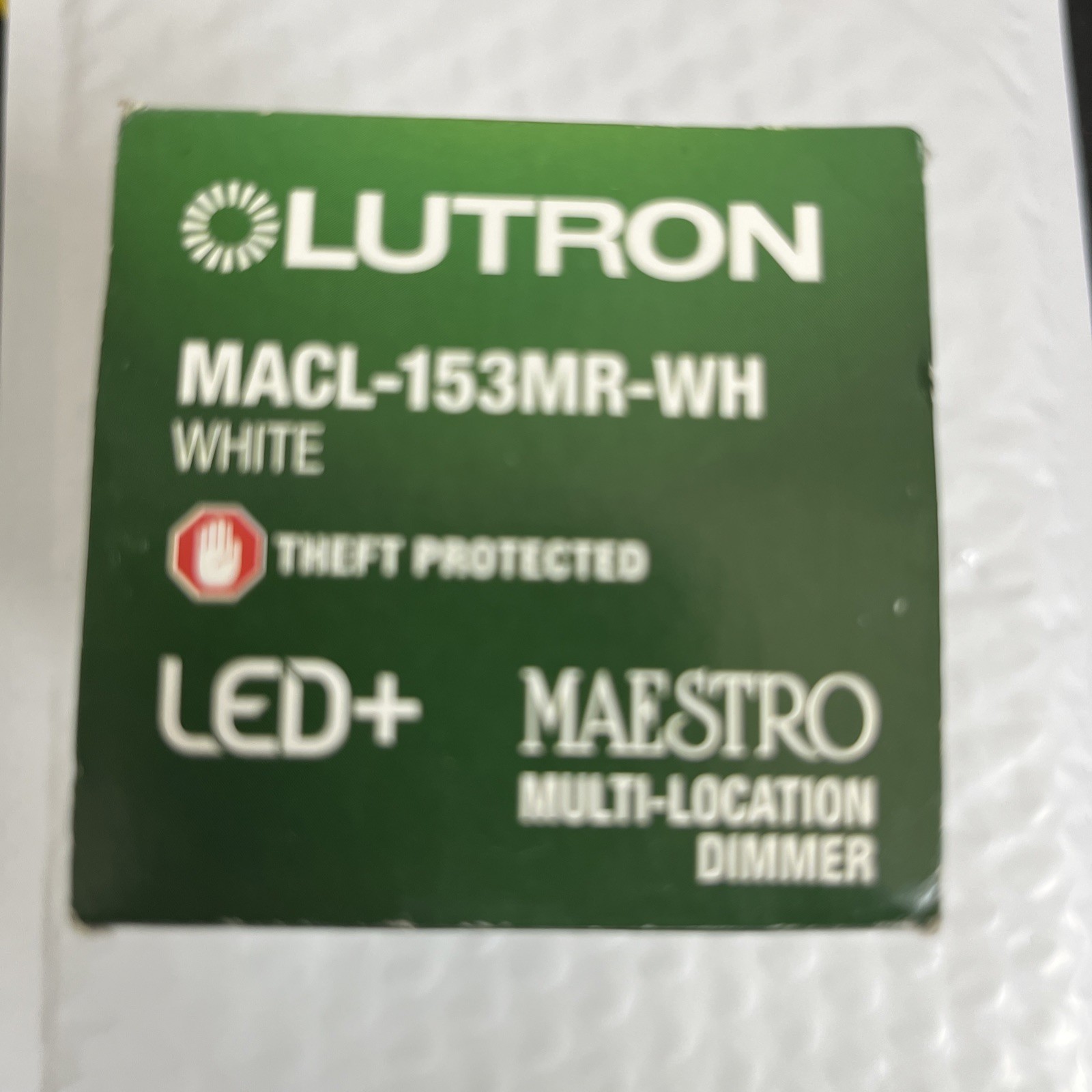 Lutron Maestro LED+ Dimmer Switch for Dimmable LED Bulbs, 150W/Single-Pole