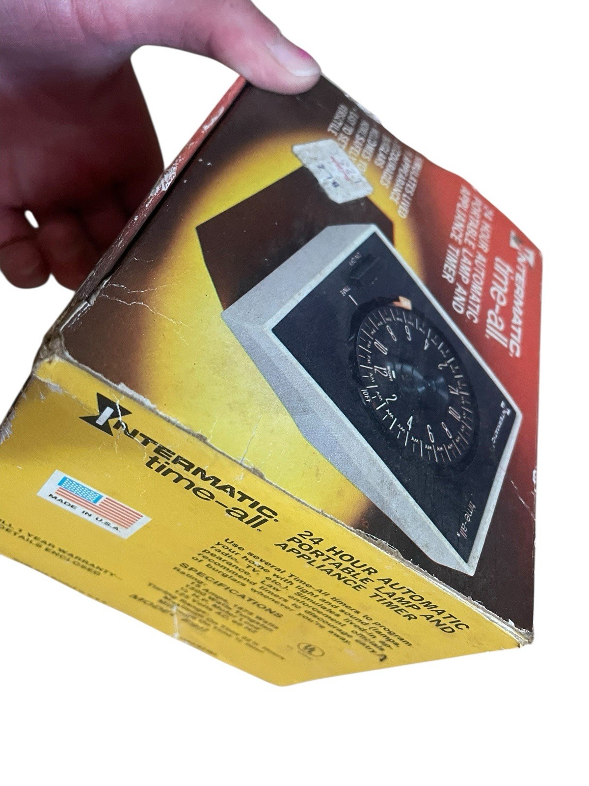Intermatic Time-All Model E911-16 Programming Timer 15 Amp 24 Hours Cycle NOS