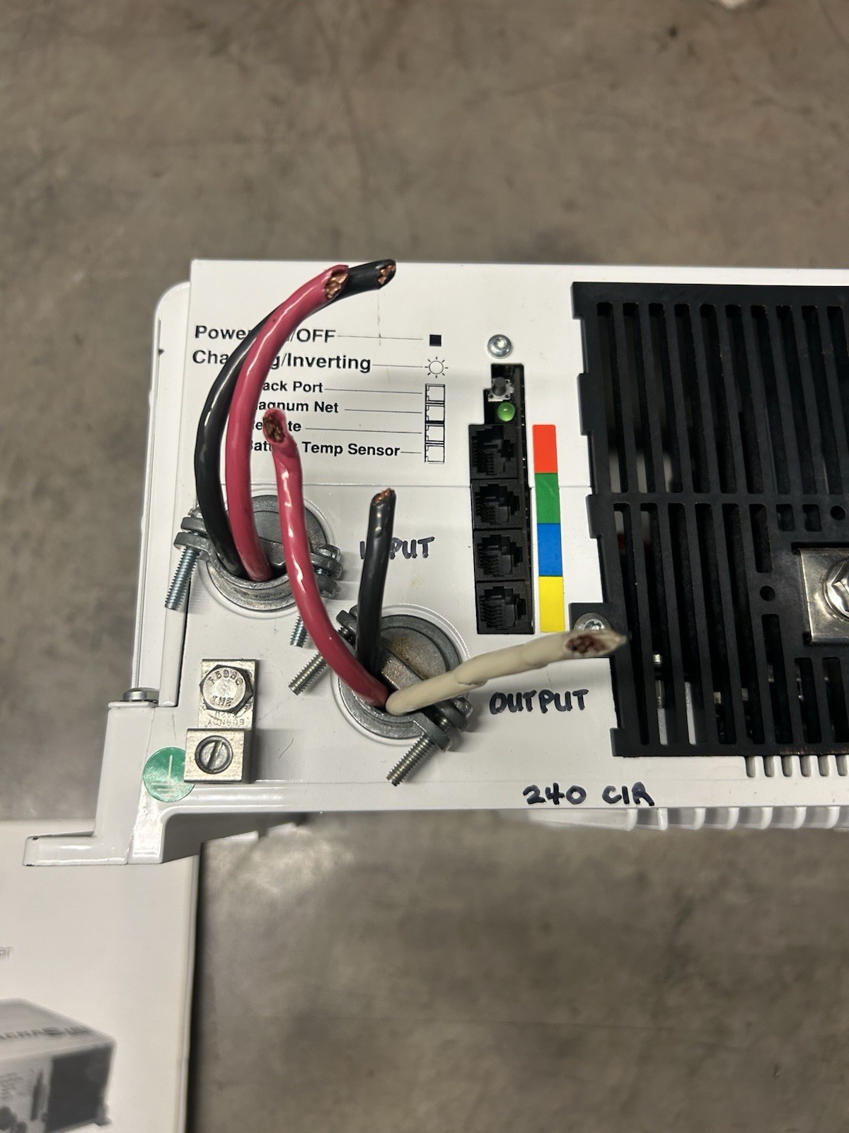 Magnum Energy Sine Inverter Charger MS4024 120VAC 4000W