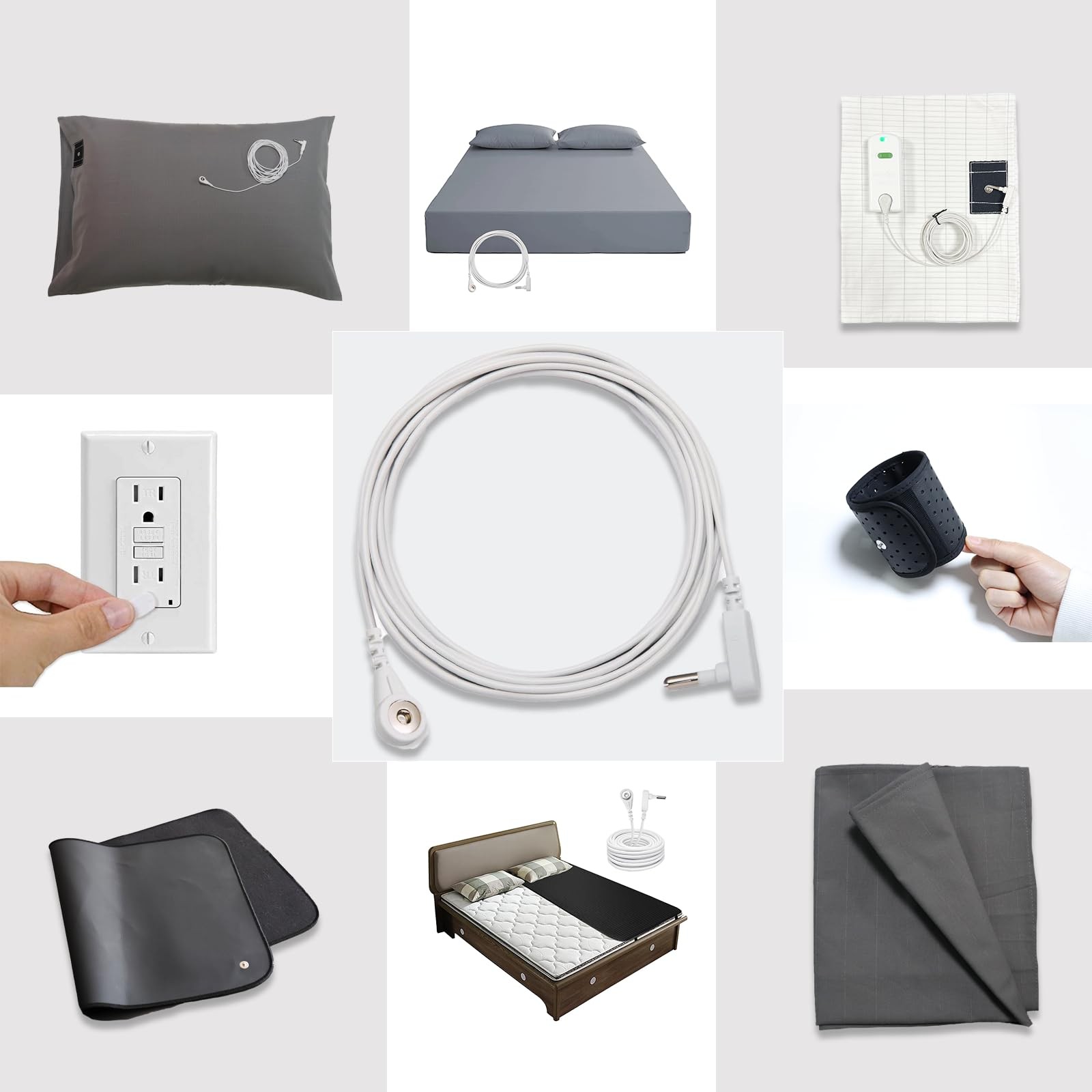Grounding Cord, Replacement Grounding Cable Accessories for Grounding Sheets….