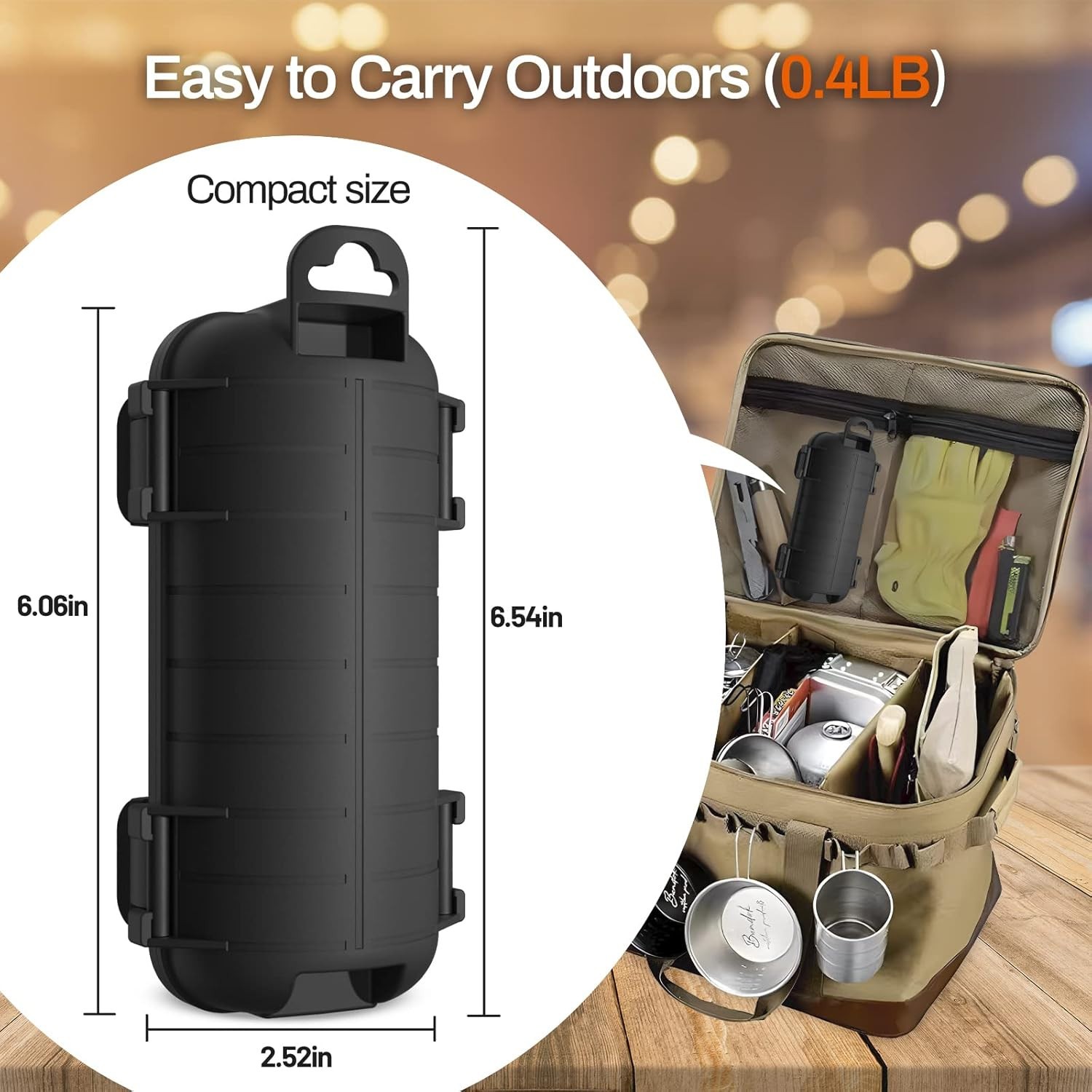 Extension Cord Cover Outdoor, Cord Connector Protector IP54 Water-Resistant, Ind