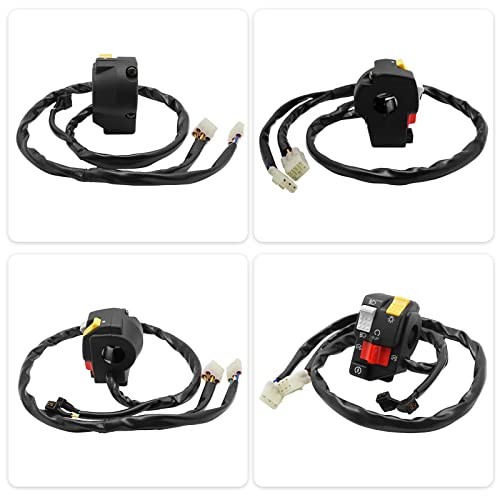 Compatible with Honda TRX400EX Sportrax TRX450ER Start Stop Switch Button Left