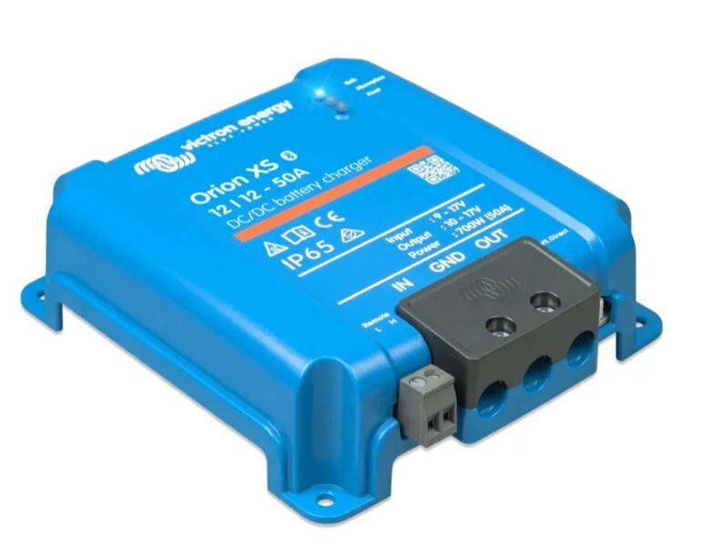 Victron 12/12-50A DC-DC Battery Charger for dual battery systems.