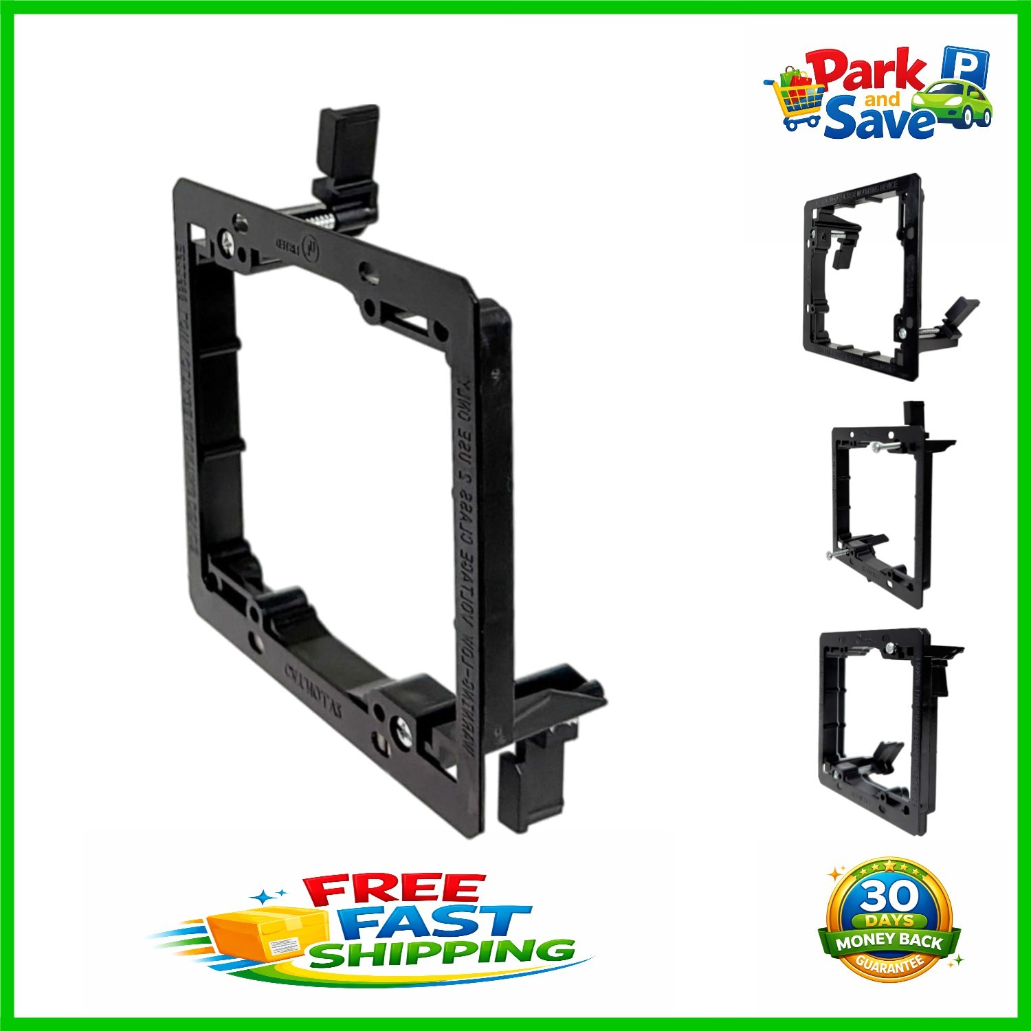Corrosion-Resistant Low Voltage Mounting Bracket – Ideal for Retrofit Projects
