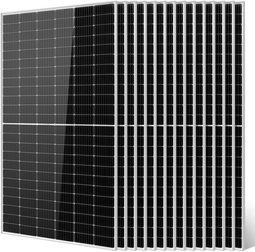 SUNGOLDPOWER 14PCS 550W Solar Panel Ul61730 18Bb Monocrystalline Grade