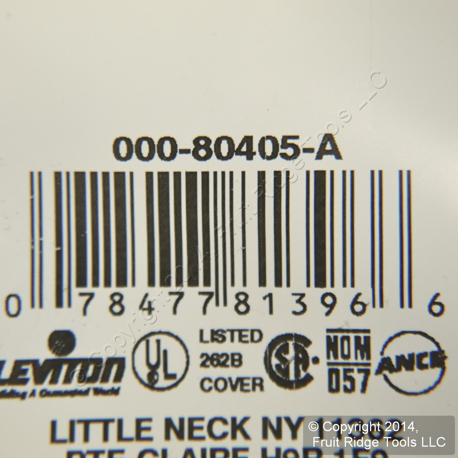 Leviton 80405-A Almond 2-Gang Toggle Decora GFI Plastic Standard Wallplate Cover