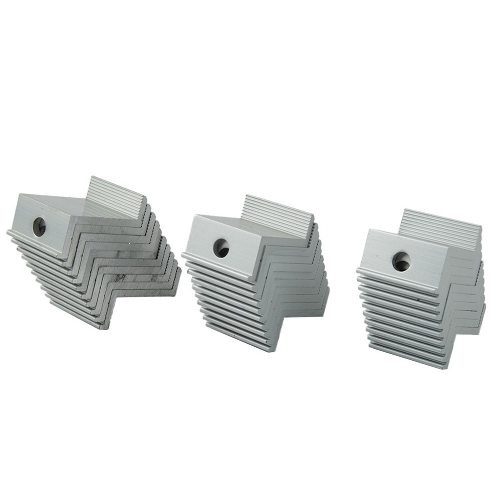 10pcs Solar Panel End Clamp for Standard Unistrut Aluminum 30mm/35mm Solar Panel