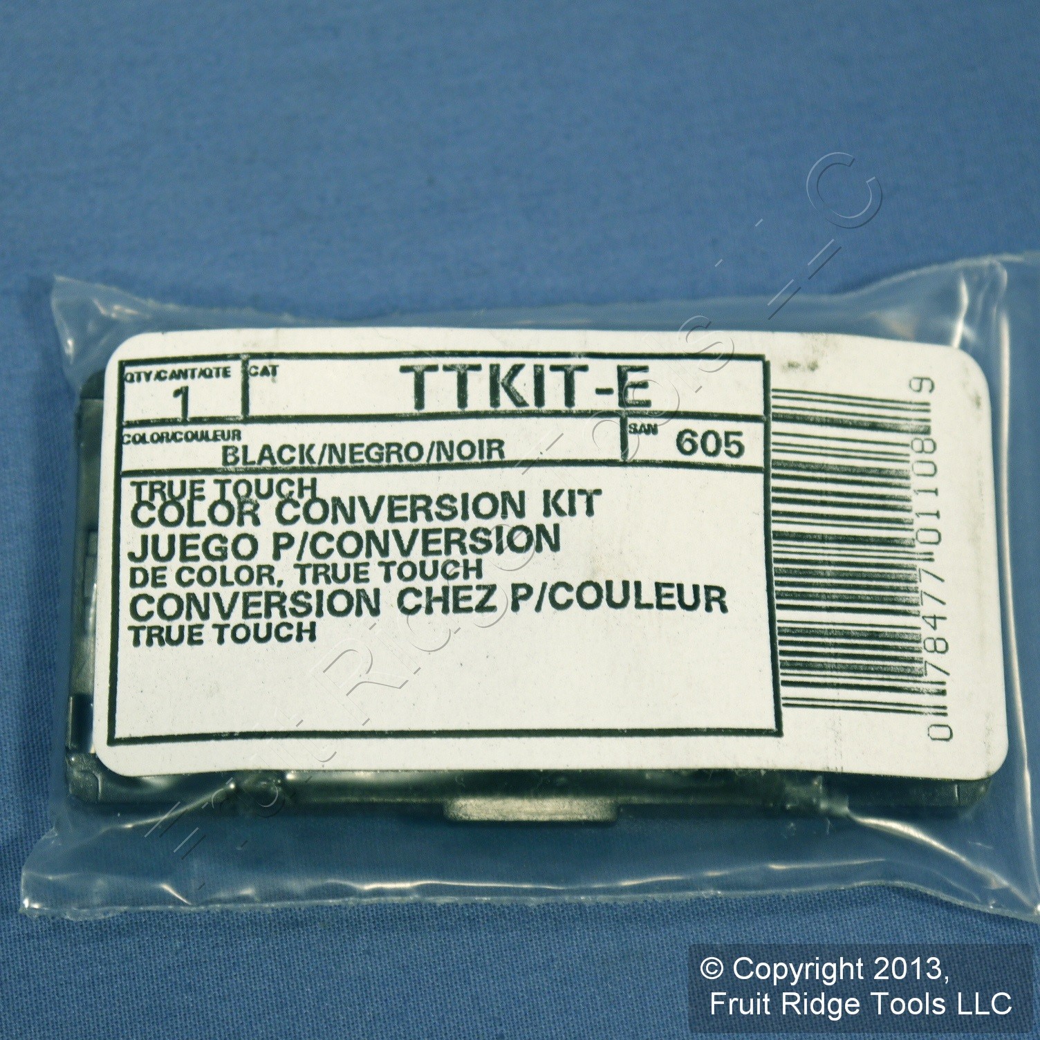 Leviton Color Black Conversion Change Kit for True Touch Dimmers TTKIT-E