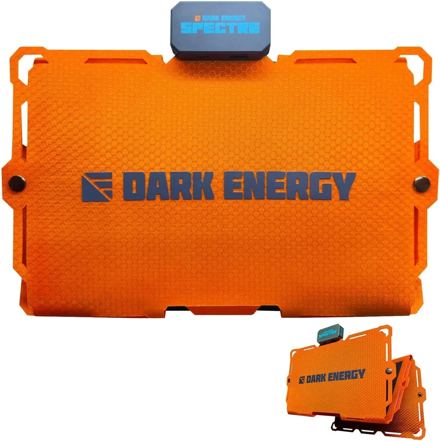 Dark Energy Spectre Orange 18W Folding Solar Panel Charging Phones Power Banks