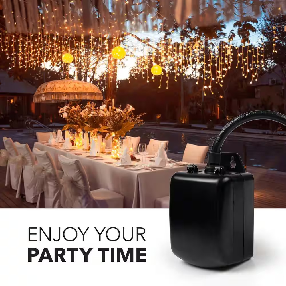 2.2 In. 2-Outlet Grounded Outdoor Mechanical Timer with 15 Minutes Intervals in