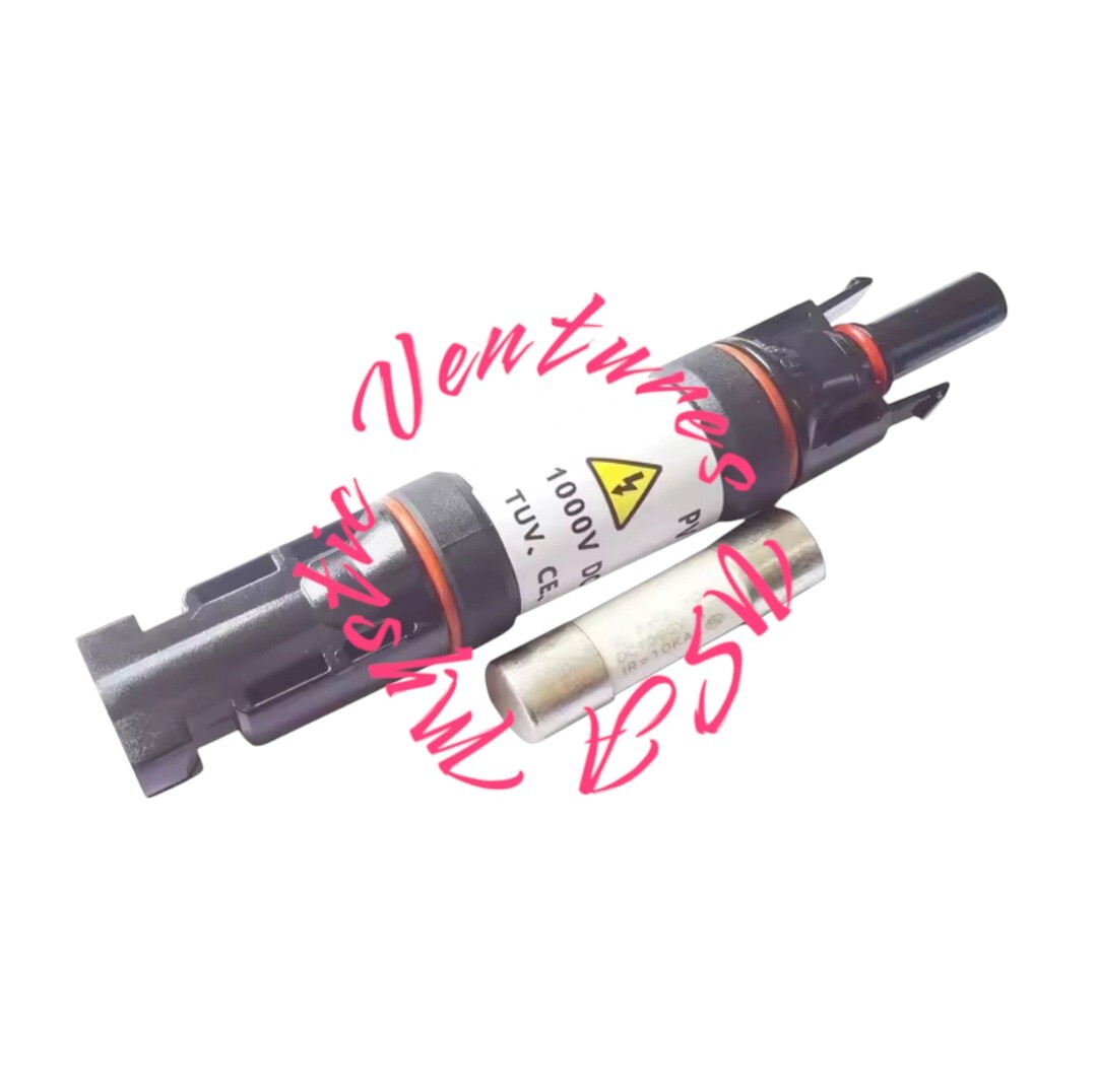 DC 1000V 10A Amp Inline Fuse And Holder Waterproof 10*38mm Solar Power PV Array
