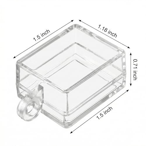 4 Pcs Push Button On-Off Cover, Clear Hinged Guard for Boat Toggle, Anti