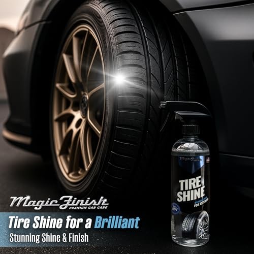 Tire Shine (16 fl oz) – Silicone-Based Tire Dressing for Tire Shine – 16 Fl Oz
