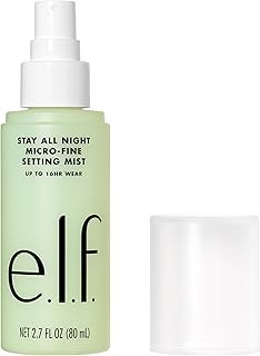 e.l.f. Stay All Night Micro-Fine Setting Mist, Hydrating & Refreshing Makeup Set