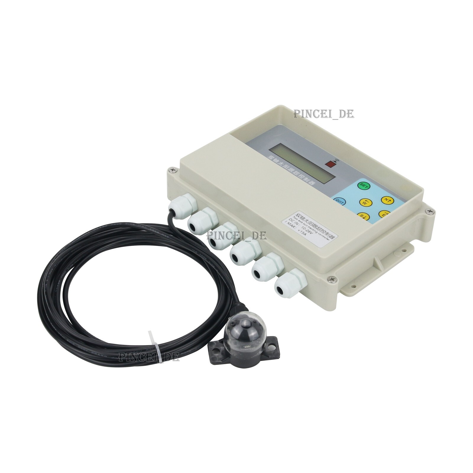 2 Axis Solar Tracker Controller Automatic Solar Tracking System w/Remote Control