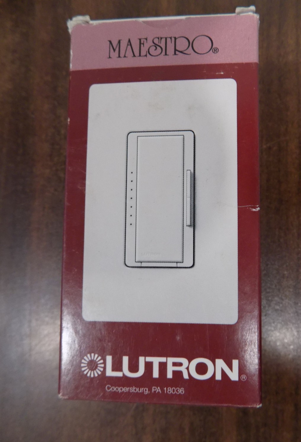 Lutron Maestro Multi Location Dimmer MA-600-WH Incandescent/Halogen 600W White
