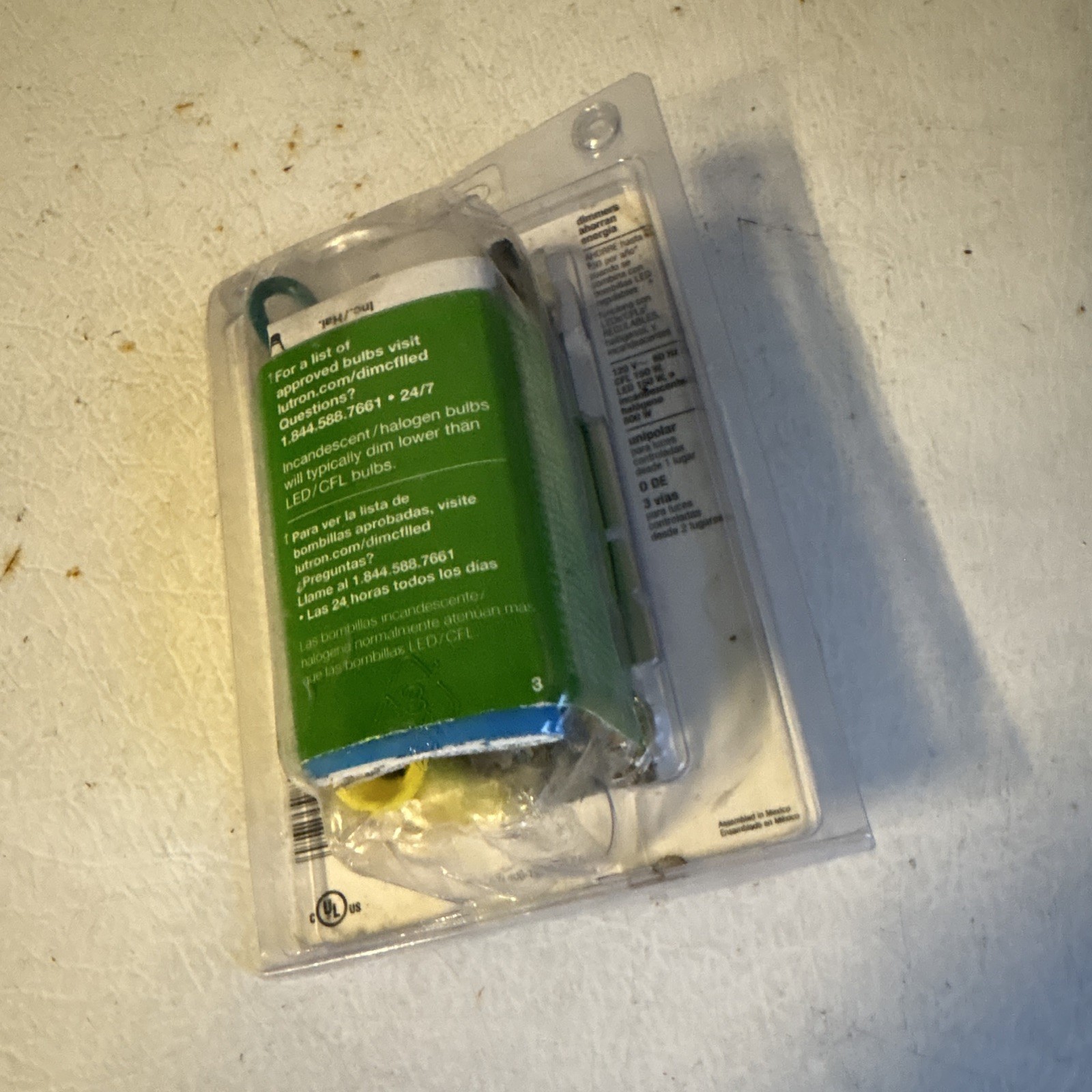 Lutron Ariadni C-L AYCL-153PH Slide Dimmer Switch Single Pole/3-Way White
