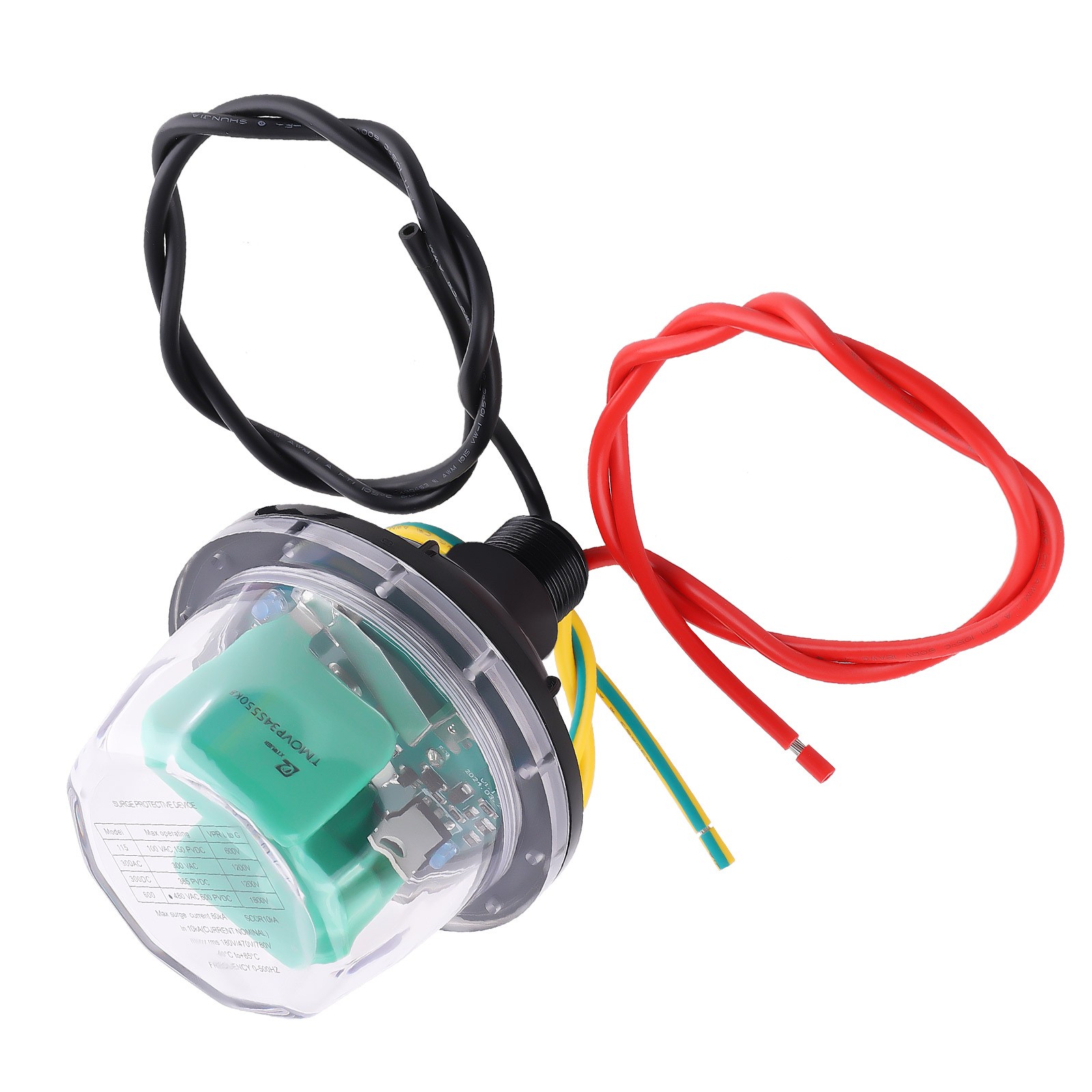 Surge Device 600VDC Electronics Surge Arrester Safe Guard for Home & Garden
