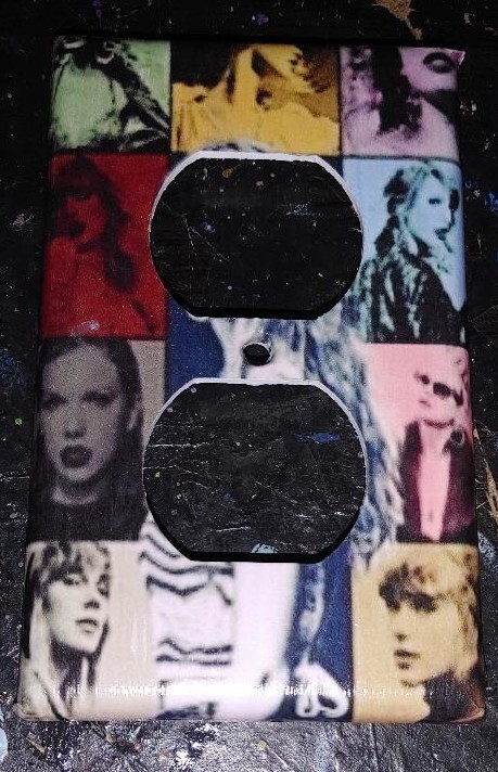 Custom Handmade – Taylor Swift Style 3 – Plate Covers – Many Images Available