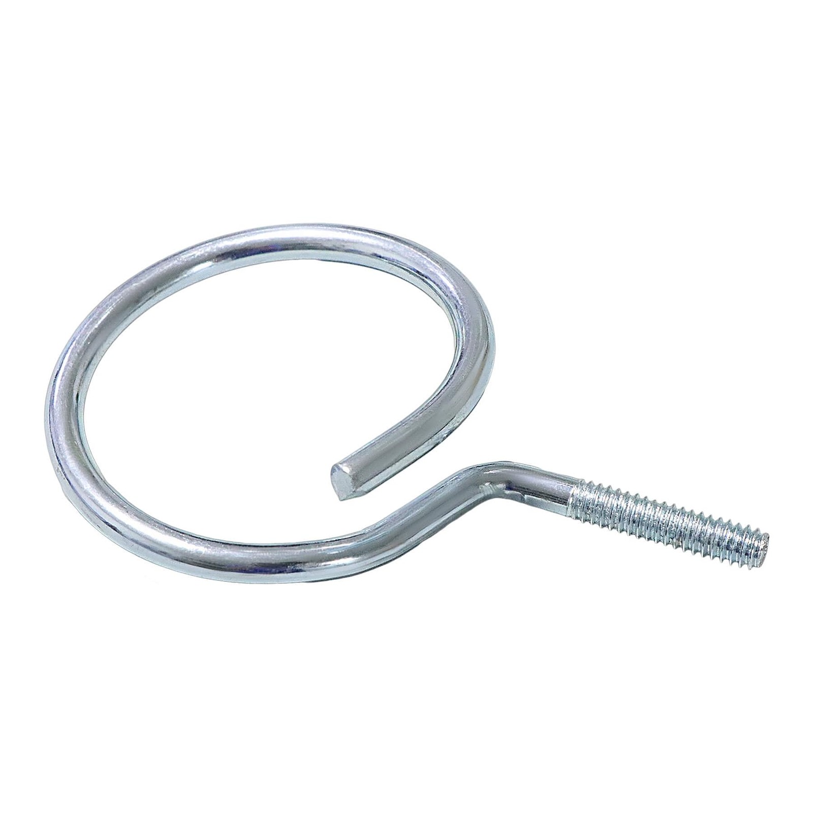NIDAYE 1/4″-20 Machine Threaded Bridle Rings, 2″ Diameter 2 inch, Silver