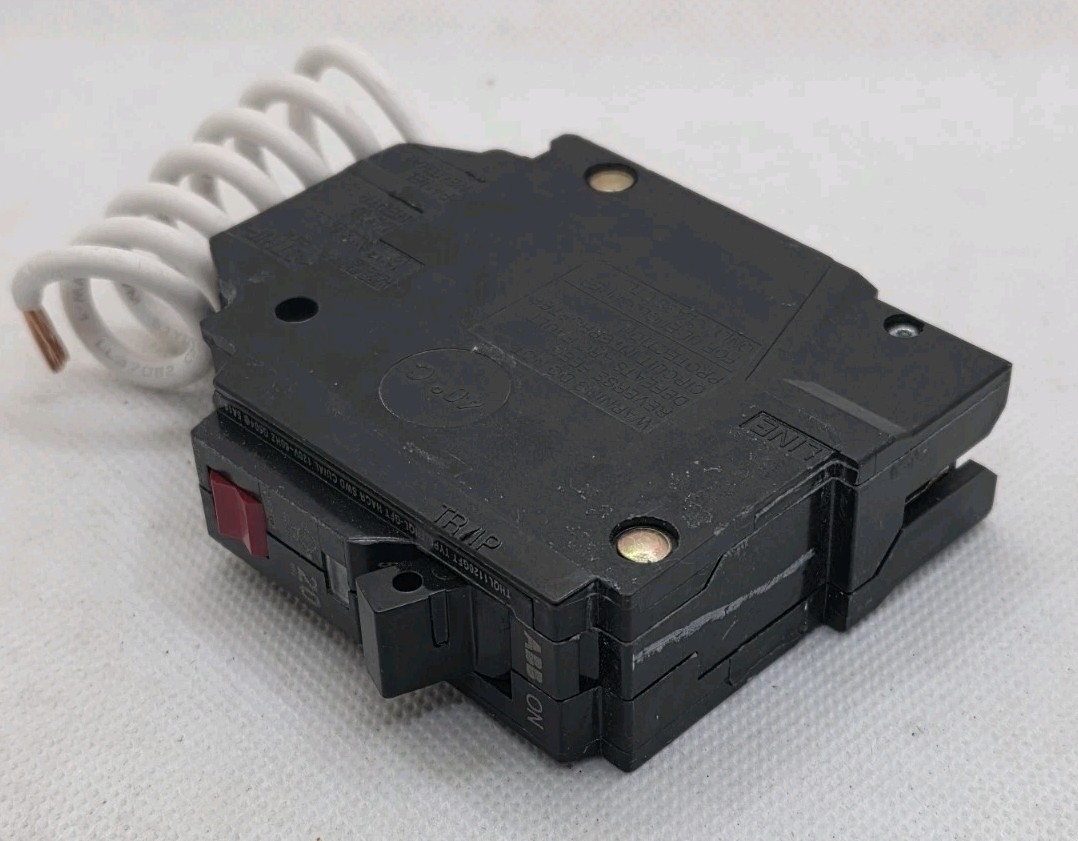ABB 20 AMP 1 Pole Ground Fault Breaker with Self Test New THQL1120GFTP
