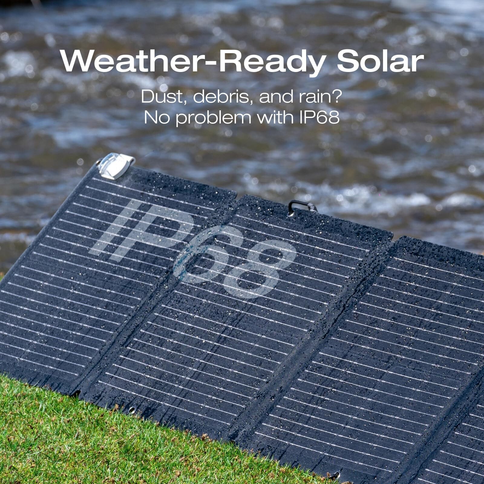 EcoFlow 110W Portable Solar Panel Foldable with Carry Case Certified Refurbished