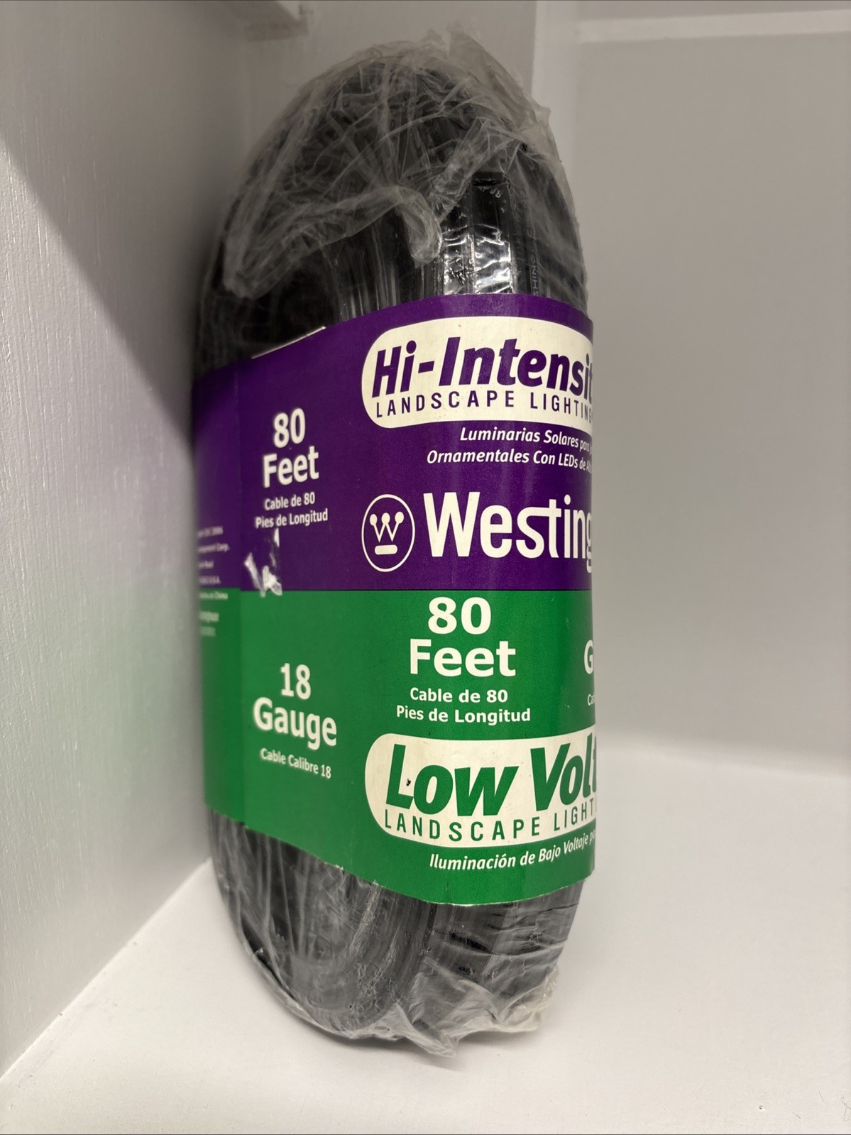 Westinghouse Hi Intensity LED Low Voltage 18 Gauge Landscape Lighting 80 Feet