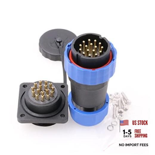 Waterproof Connector Auto Circular Plug Socket IP68 Panel – SD28 Wire