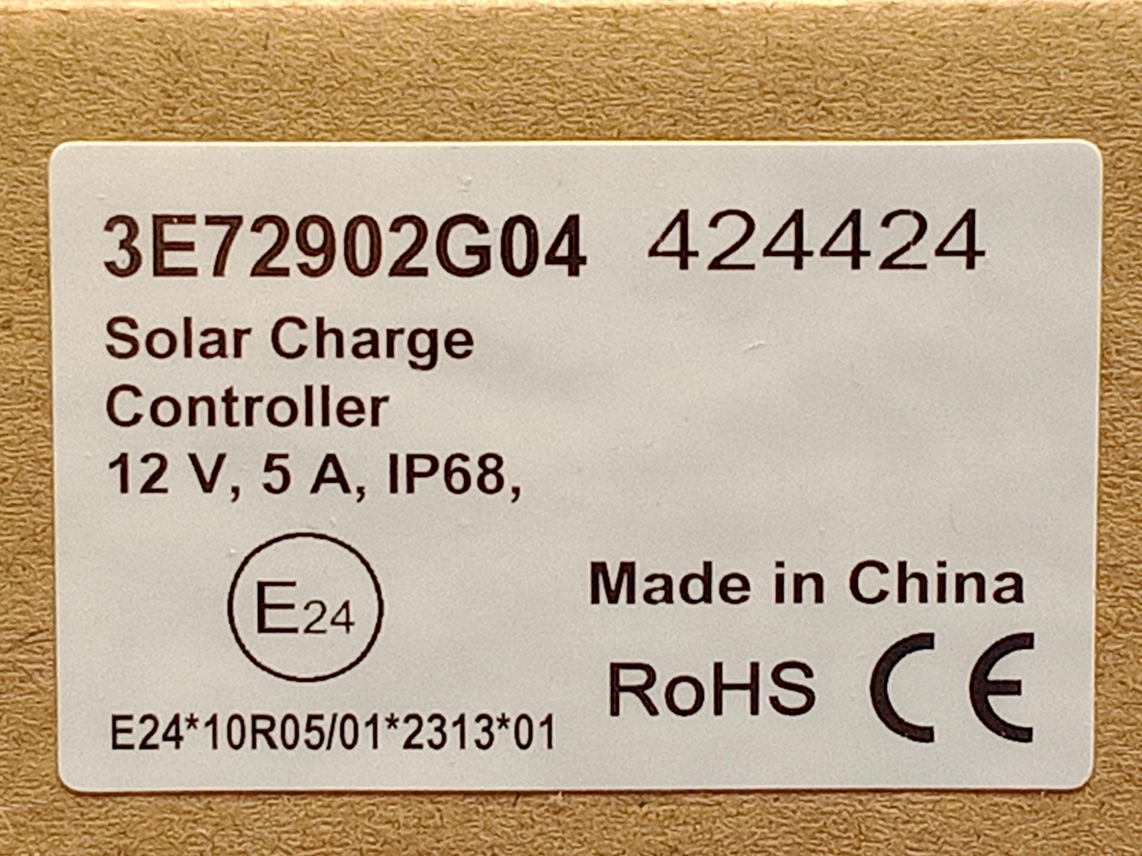 Go Power! Thermo King 5A Charge Controller 3E72902G04