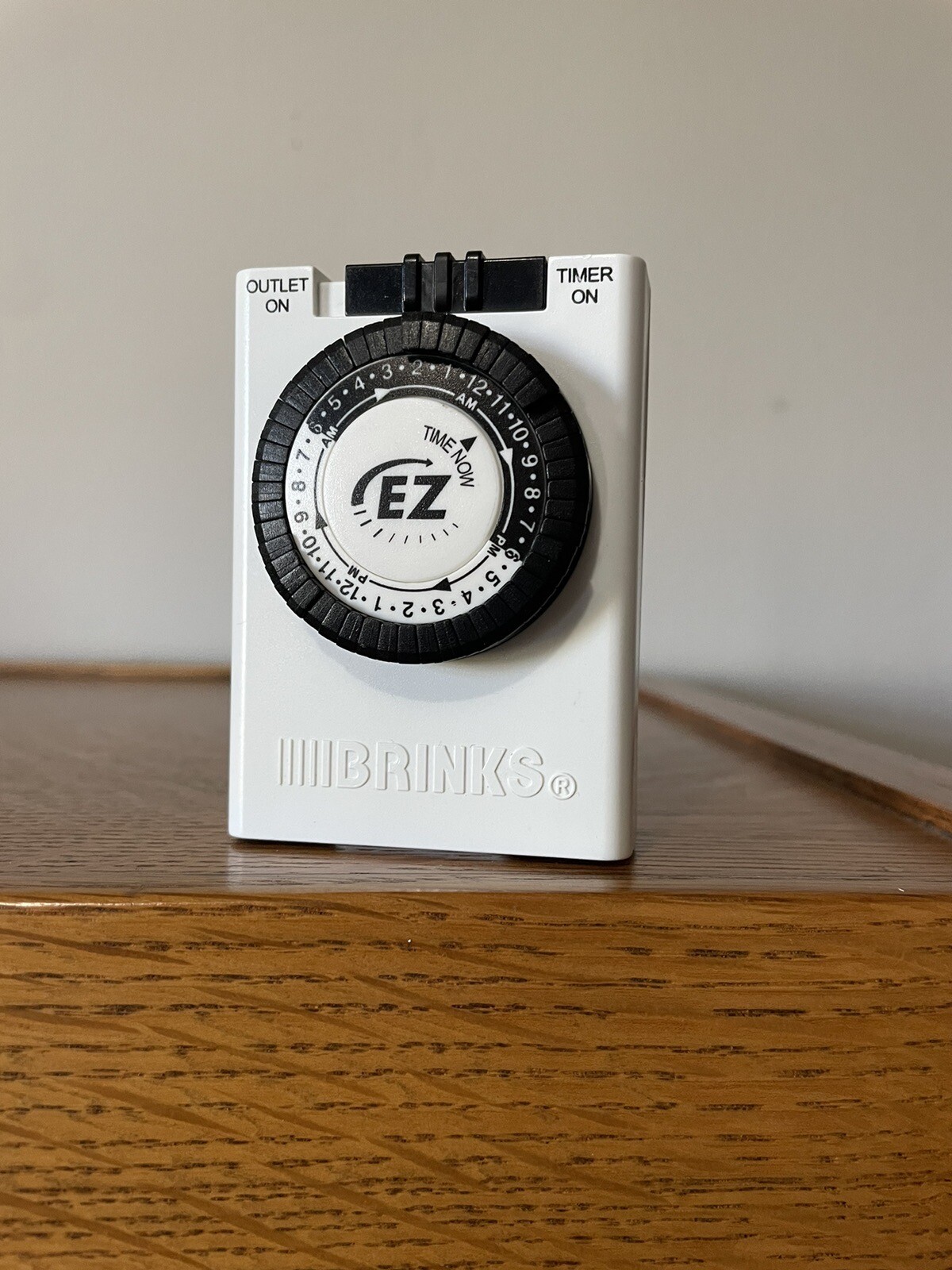 Brinks EZ-DIAL Timer 24 Hours Mini Analog Timer Indoor 42-1006