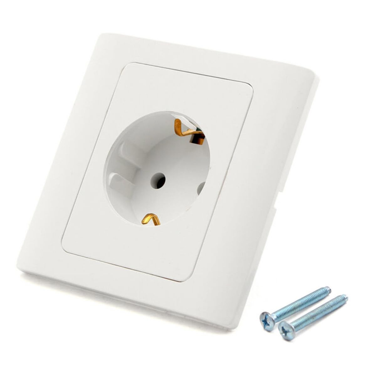 Single EU German Standard Electrical Plug Socket Wall Power Outlet Panel 16A …