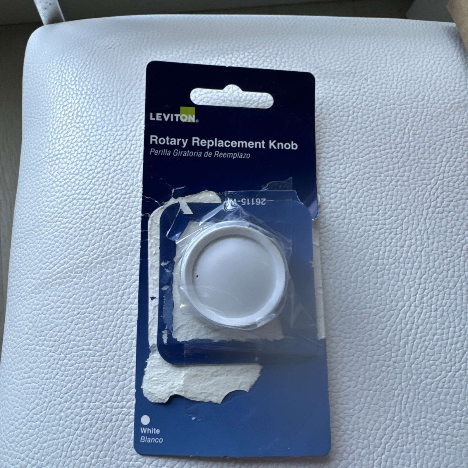 Leviton Rotary Replacement Knob White