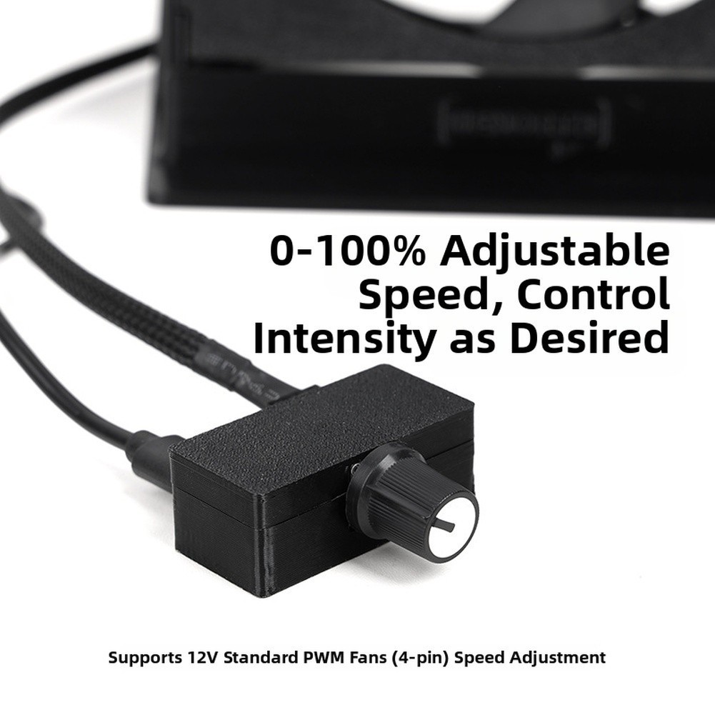 USB-C Powered For Pwm Fan Controller for Desktop and DIY Water Cooling Systems