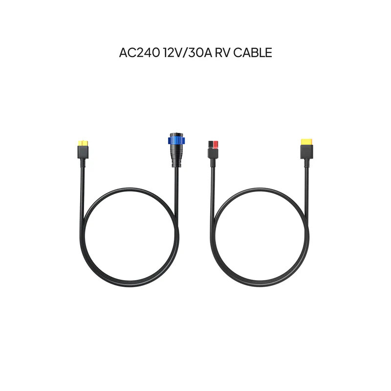 BLUETTI 12V/30A RV Cable Used to Run Vehicle-Powered Devices