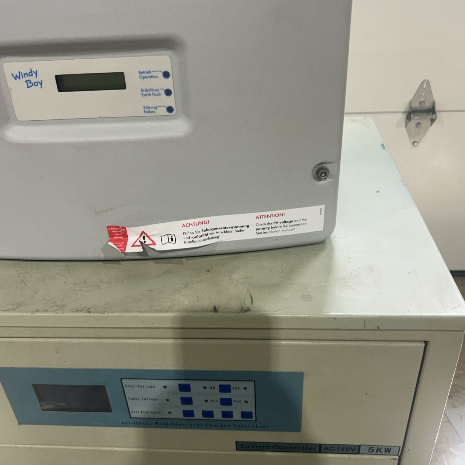 Windy Boy Power Inverter Sb3000us. Sma Sunny Boy W/ Auto Wind Generator Charger