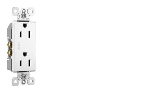 (10) Legrand Radiant 885TRW 15A 125V Tamper Resistant Receptacle