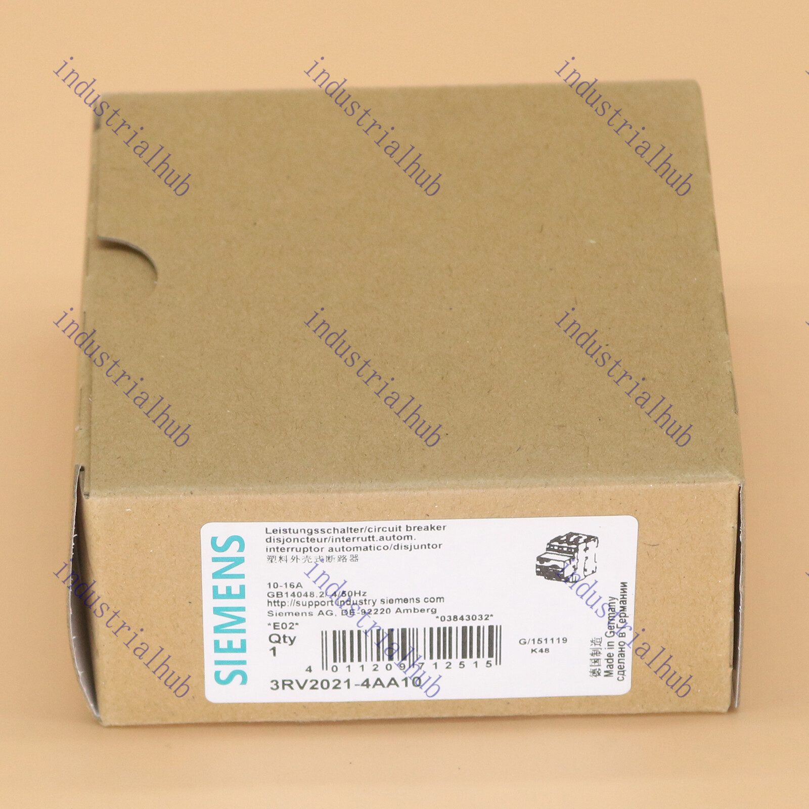 SIEMENS New in box breaker 3RV2021-4AA10 3RV2 021-4AA10 1 year warranty