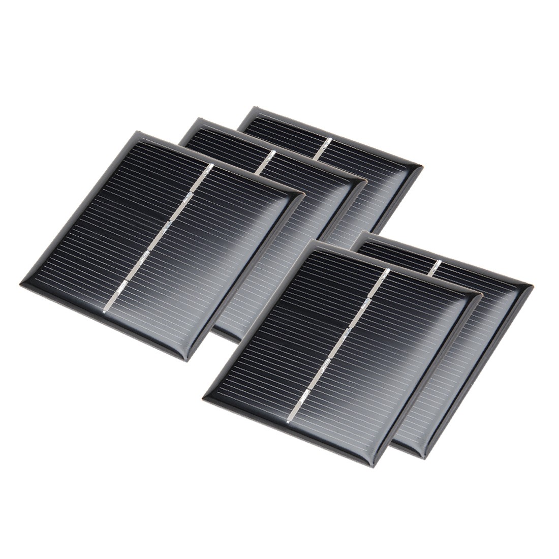 5 Pcs 2.5V 120mA Poly Mini Solar Panel Module DIY for Toys Charger